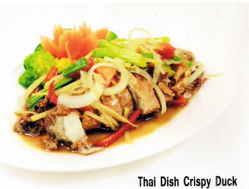 Thai Dish Crispy Duck